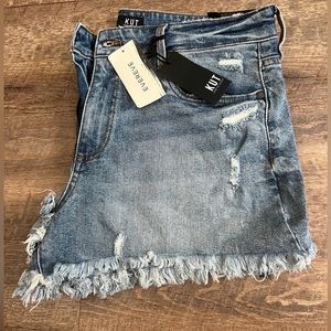 Kut From the Kloth high rise Jane shorts